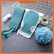 3 in 1 Bath Set Shower Puff - BS31