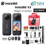 Insta360 X3 / Insta360 One X3 / Insta360 OneX3 5.7K Video 72MP Photo 360 Panoramic Camera Insta360 1 Year Warranty