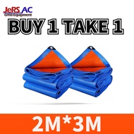 BULE trapal waterproof makapal heavy duty tolda makapal original lona trapal heavy duty tarpaulin wa