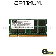[Refurbished] Promos 1GB DDR2 667MHz PC2-5300 Laptop Ram (3M Warranty)