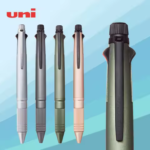 Uni Metal Multi-Function 5 in 1 Ballpoint Pen/Mechanical Pencil frosted paint jetstream low center o