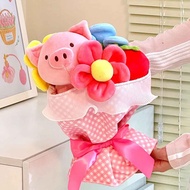 Miniso x Mini Family Boneka Plush Toy Little Bouquet Buket Kecil Boneka Lucu Kain Lembut