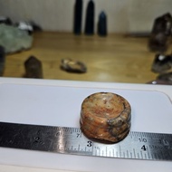 Crystal Ball Stand Stone Mix Agate (HA1)