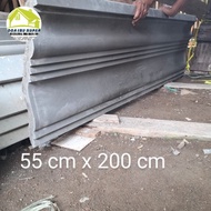 lisplang profil tempel beton lisplang 55cm lisplang beton lisplang profil beton lisplang full beton