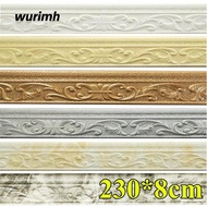 WURIMH924YYI Wall Stickers,  Door Frame Decoration Wall Skirting Border,  Waterproof Self Adhesive L