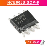 10ชิ้น SOP8 NCE603S NCE 603S SOP-8 SMD 60V 6.3A/-6A N + P Channel MOSFET ทรานซิสเตอร์ใหม่แบบดั้งเดิม