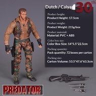 Bandai | Neca Predator Jungle Extraction Dutch Action Figure 30th Anniversary Arnold Schwarzenegger