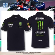 雅马哈YAMAHA摩托车赛车服翻领polo衫男车迷骑行短袖T恤衣服夏季Yamaha motorcycle racing suit20250803