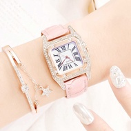 ⚖Elegant Classic Square Watch Quartz Watch Trend Female Watch Fashionable Simple Style Quartz Wr 5t