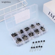 [brightbiu] 1/2/3Pcs 200PCS TO-92 NPN PNP Transistor Assorted Set BC327 BC337 BC517 BC547 BC548 BC54