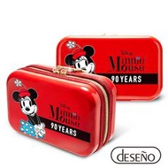 阿寶的店 Deseno Disney 迪士尼 米奇系列 90週年限量紀念 收納盥洗包 化妝包 航空硬殼包 201 米妮紅