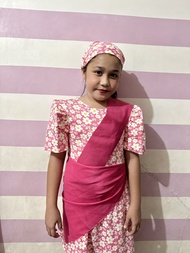 Filipiniana dress for kids ages 1-12 years old Independence day floral outfit Jeis Fab