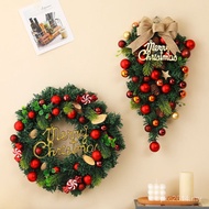 Door Rattan Christmas Ornaments Christmas Door Decoration Garland Rattan Christmas 50cm Ring 2.7m Ch