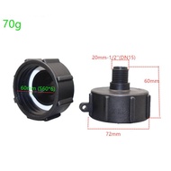 IBC Tank Adapter Kran Adaptor Tangki IBC Tutup Tangki Air Tutup Toren IBC Ke Drat Luar 1/2 3/4 1 2 I