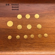 Guqin Emblem Thirteen Emblem Guqin Bronze Emblem Guqin Luodian Piano Emblem Thickened Version Guqin 
