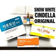 5 Set Ecer Snow White Premium Infus Whitening Garansi Original Korea
