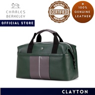 Charles Berkeley CLAYTON Men's Travel Duffle Bag Calf Leather PB-18139