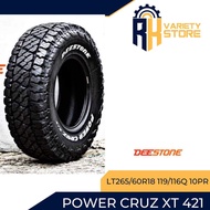 YEAR 2023 DOT DEESTONE THAILAND LT265/60R18 119/116Q 10PR XT421 POWER CRUZ SERIES TIRE 265/60R18