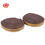 2 Roll EVA Seal Weather Strip Foam Tape D Type 10M Doors  Draught Excluder Anti-Collision Seal Strip
