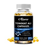 Alliwise Tongkat Ali Maca Capsules Kidney Enhance Male Performance Anti-fatigue Relief Gout Contains Dietary Fiber