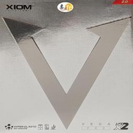 桌球狂 Xiom vega pro 銀V 桌球膠皮(2.0/max/澀性/碳素黑海綿/中硬)旋轉強 控制佳