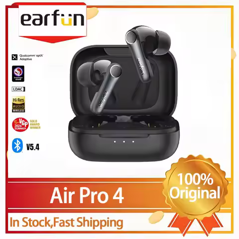 Choice！EarFun Air Pro 4 Wireless Earphone HI-FI Bluetooth5.4 Earphones Active Noise Reduction IPX5 W
