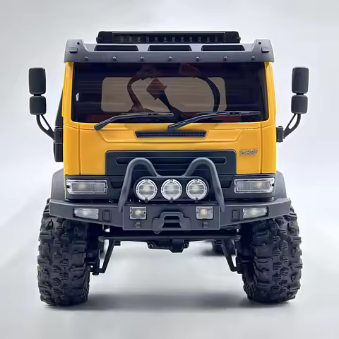 1/18 Hobby Plus Remote Control Off Road Car 6X6 RC Flatbed Truck 2Speed Gearbox Flysky ESC 280 Brush