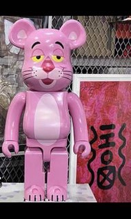 Bearbrick 1000% Pink Panther 粉紅 傻豹