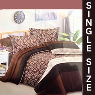BEDSHEET SINGLE BEDDING CADAR BUJANG SINGLE 2IN1 BEDSHEET ASRAMA