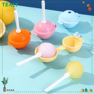 TEALY Silicone Ice Molds, with Removable Lids DIY Silicone Popsicle Mold, Popsicle Tools Mini Reusable Ice Pop Mold Kitchen