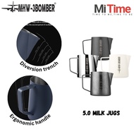 MHW-3BOMBER - Milk Frothing Pitcher 5.0 bomber pitcher