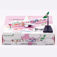 Aviation AV4280 1: 400 EVA Air B777-300ER B-16722 High-End Collection