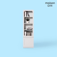 SB Design Square MAISON CO. ตู้สูง ขนาด 50 ซม. รุ่น Solla สีขาว (50x40x180 ซม.)