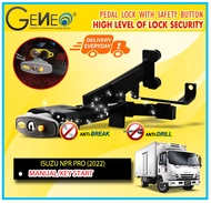 GENEO PEDAL LOCK ISUZU NPR PRO 2022 (MANUAL)(KEY START)