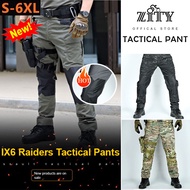 ZITY IX6/IX7/IX9/Ix11 Men's Tactical Pants Sweat Absorption Training Suit Multi-Compartment Design S