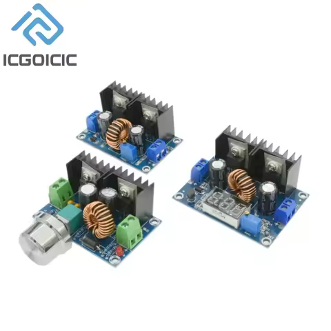XL4016E1 DC 4-40V 8A 200W Voltage Regulator Module Digital PWM Adjustabl DC-DC Step Down Voltage Reg