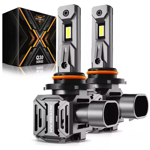 AUXBEAM 110W LED Headlight Bulbs H7 H11 9005 9006 LED Bulbs 24000LM 6500K Cool White Integrated LED 