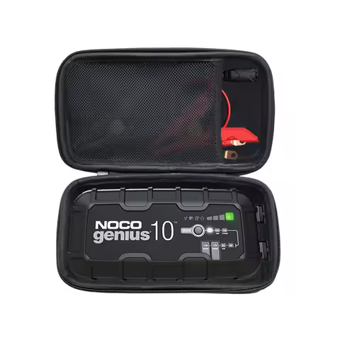 Protective Travel Carrying Bag Storage Case for NOCO Genius 10 Battery Charger 6V/12V 10 Amp Lithium