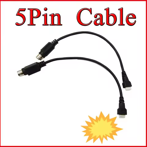 TY200 TY90S Original 5pin Remote Control Programmer Cable data line for TY90&TY100 Car Key Programme