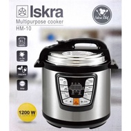 (ISKRA) 6L Electric Pressure Cooker Timer Rice Cooker (6KG)