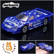 Old Car Model Toy Antique Collectible Second Hand: MAJORETTE MERCEDES BENZ CLK GTR Blue