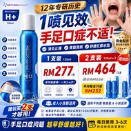 【现货秒发】2.0新包装💧2028/07 RETURN LEGACY H Plus H+ 70ml / 135ml H+ 神奇水 负氢离子多功效喷雾/手足口症/ulser/hfmd/敏感/止痒/消炎/
