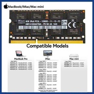 Apple ใหม่ (2020) ดั้งเดิม Mac Memory MACBOOK PRO A1278 A1286 A1297 (2020)Hynix 8GB หน่วยความจำ DDR3L-1600MHz PC3L-12800สำหรับ MacBook Pro Mid-2012 13 A1278