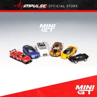 Mini GT 1:64 McLaren 750S / BMW i7 xDrive60 / Lancia Stratos HF / Nissan LB-ER34 / BMW M4 Comp / For