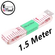 Tali Ukur / Messuring Tape Tali Ukur Tukang Jahit Tali Ukur 150CM 60 INCI