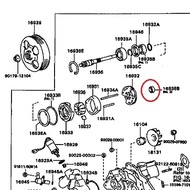 TOYOTA MULTIPLE MODELS HYDRAULIC MOTOR VANE PUMP DRIVE SHAFT OIL SEAL