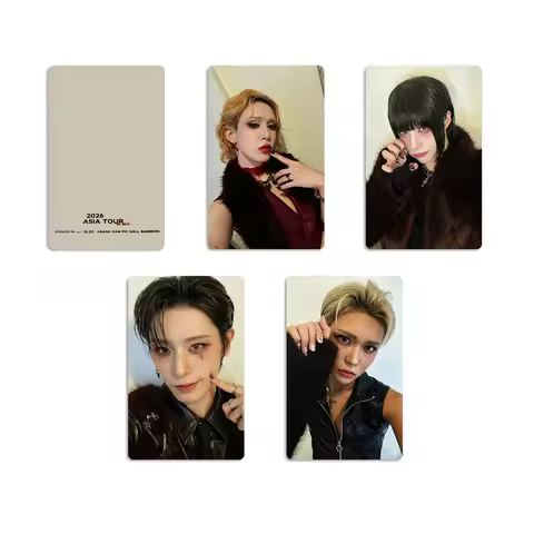 KPOP XLOV 4pcs/set Asia Tour 2026 in Manila Special Edition Postcard Fan Collectible Photo Card WUMU