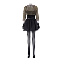 Ladies' 80s costume set dress Halloween 80s themed costume mesh sexy cosplay W703