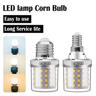 Mini LED Corn Bulb E27 E26 E14 E12 B22 B15 9W Lamp 3 Colors  Lamp 6000K/4000K/3000K Small Light