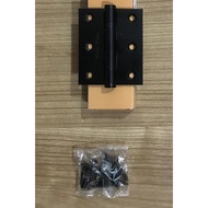 HINGE DEKKSON ESS DL 3X2.5X2MM 2BB B HINGE Dekson 3 Inch Blackdeluxe